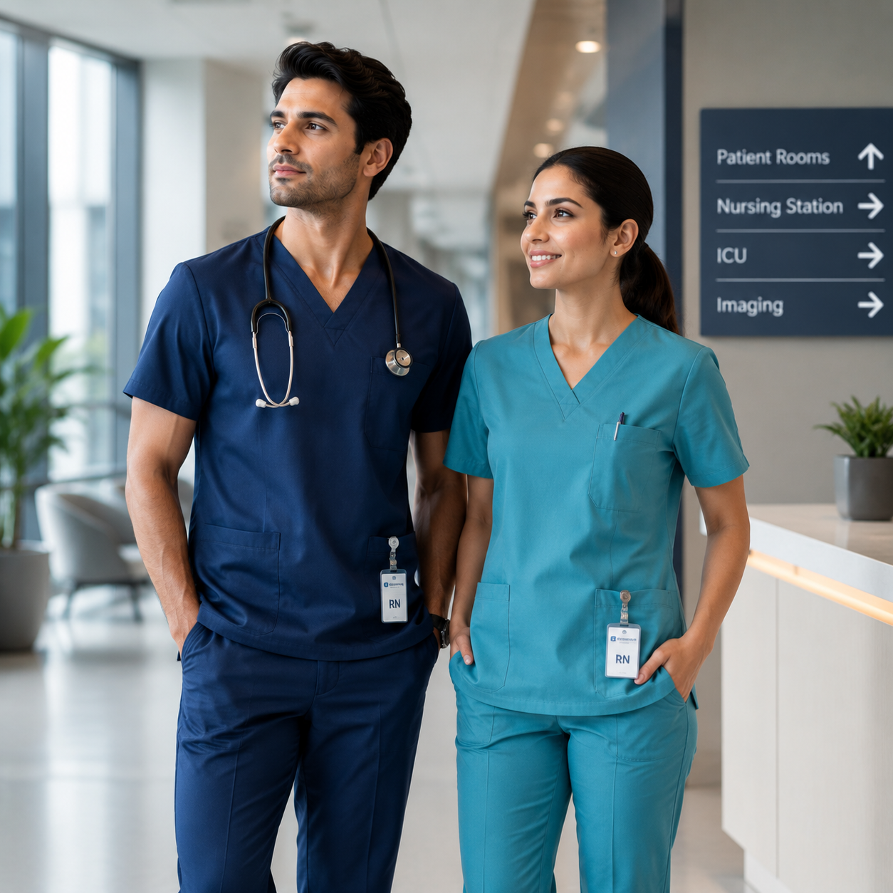 Healthcare uniform programs